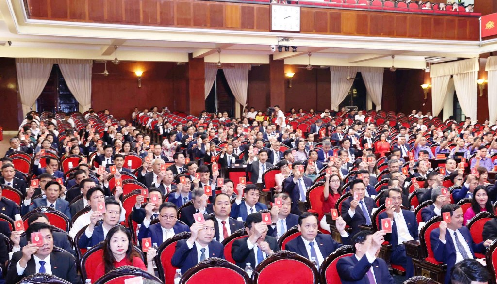 Các đại biểu tham dự Đại hội