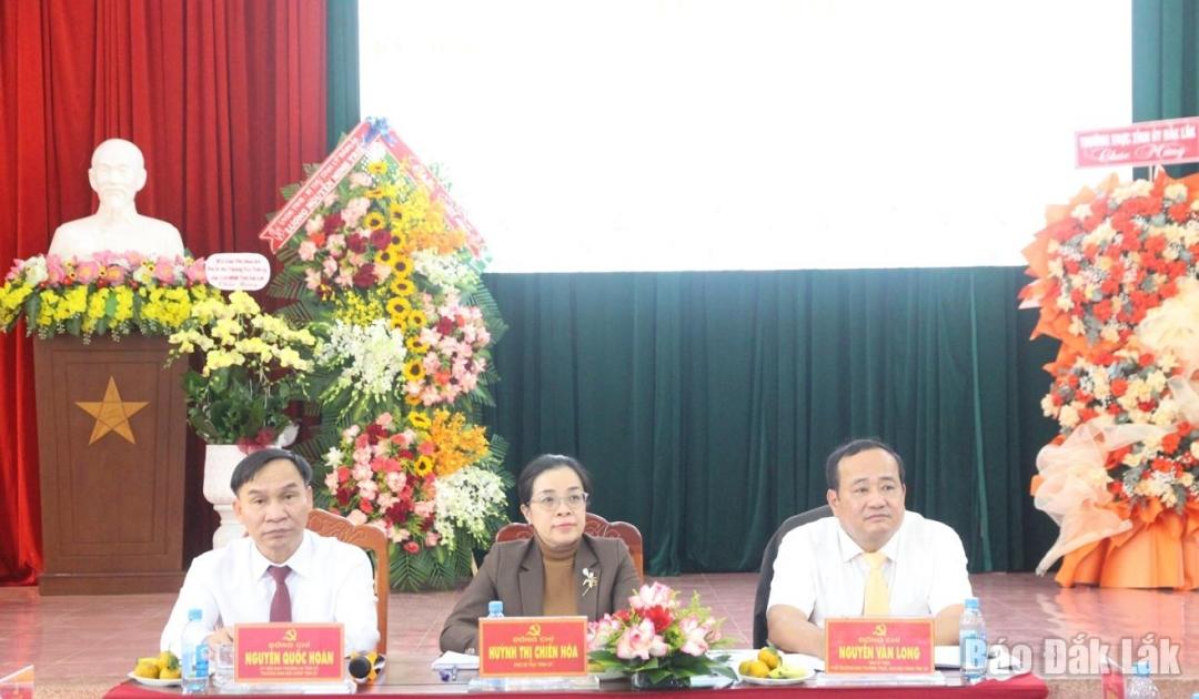 Các đồng chí chủ trì buổi Tọa đàm