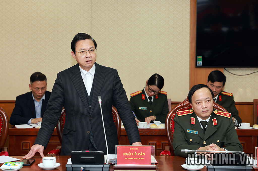 Đồng chí Ngô Lê Văn, Thứ trưởng Bộ Ngoại giao