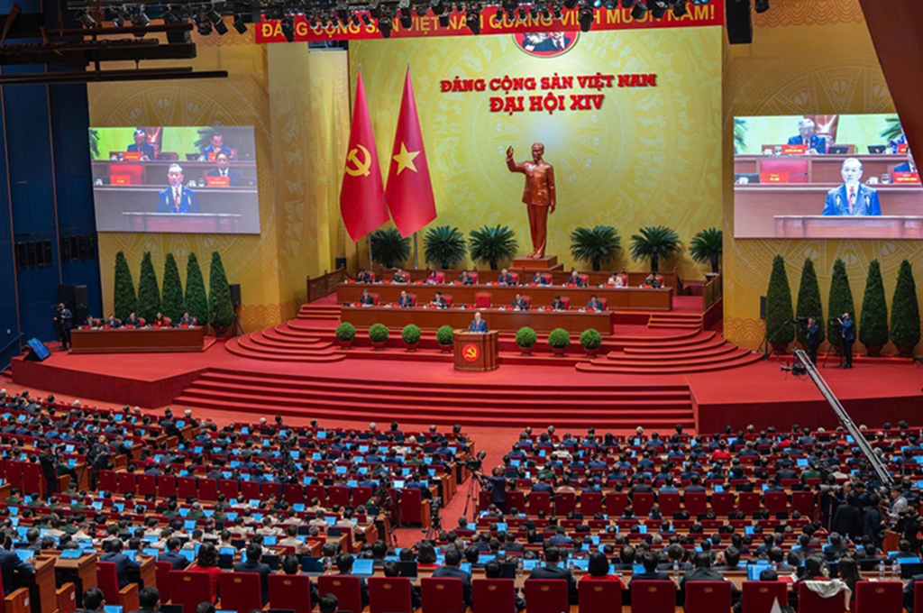 Quang cảnh phiên khai mạc Đại hội