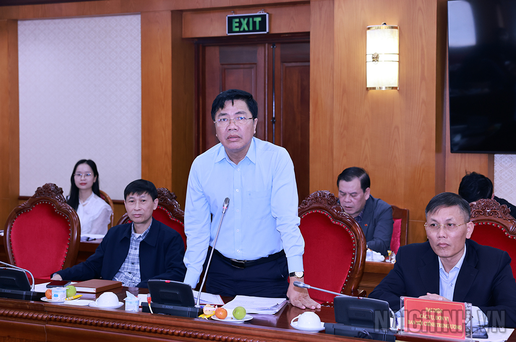 Đồng chí Trần Hoàng Kiếm, Vụ trưởng Vụ Địa phương III, Ban Nội chính Trung ương