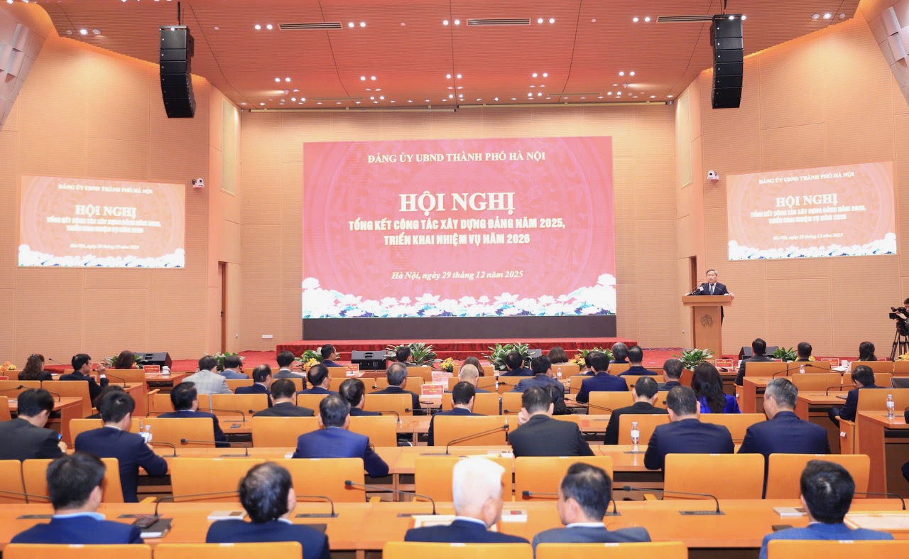 Đảng ủy Ủy ban nhân dân thành phố Hà Nội triển khai nhiệm vụ năm 2026