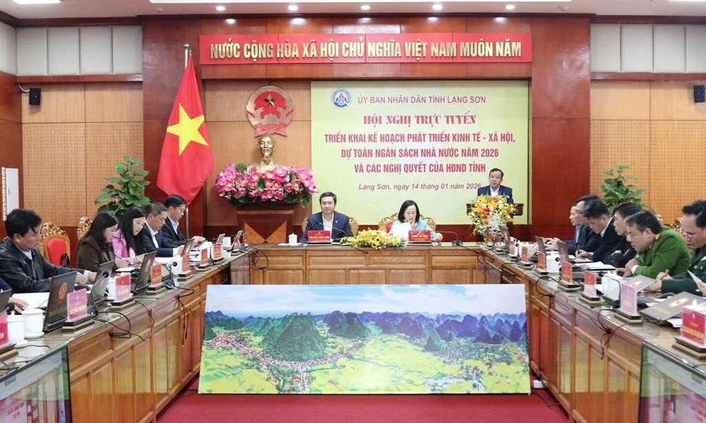 Một Hội nghị Ủy ban nhân dân tỉnh Lạng Sơn