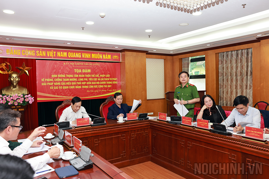 Đồng chí Trần Văn Toản, Phó Chánh Văn phòng Cơ quan Cảnh sát điều tra, Bộ Công an