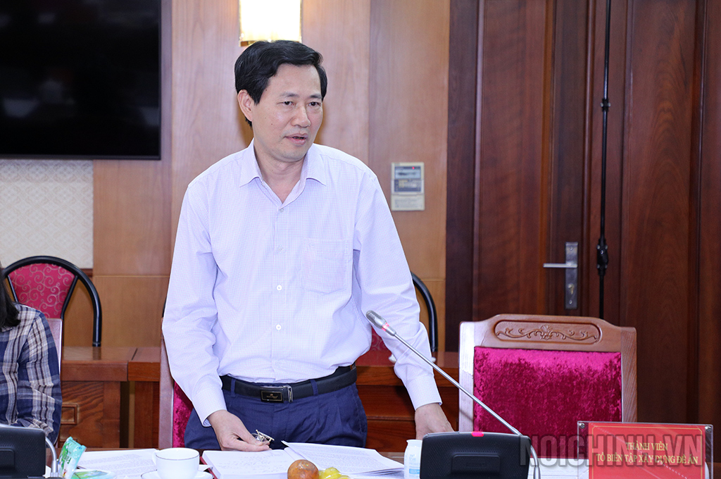 Đồng chí Mai Ngọc Dương, Vụ trưởng Vụ Pháp luật, Ban Nội chính Trung ương