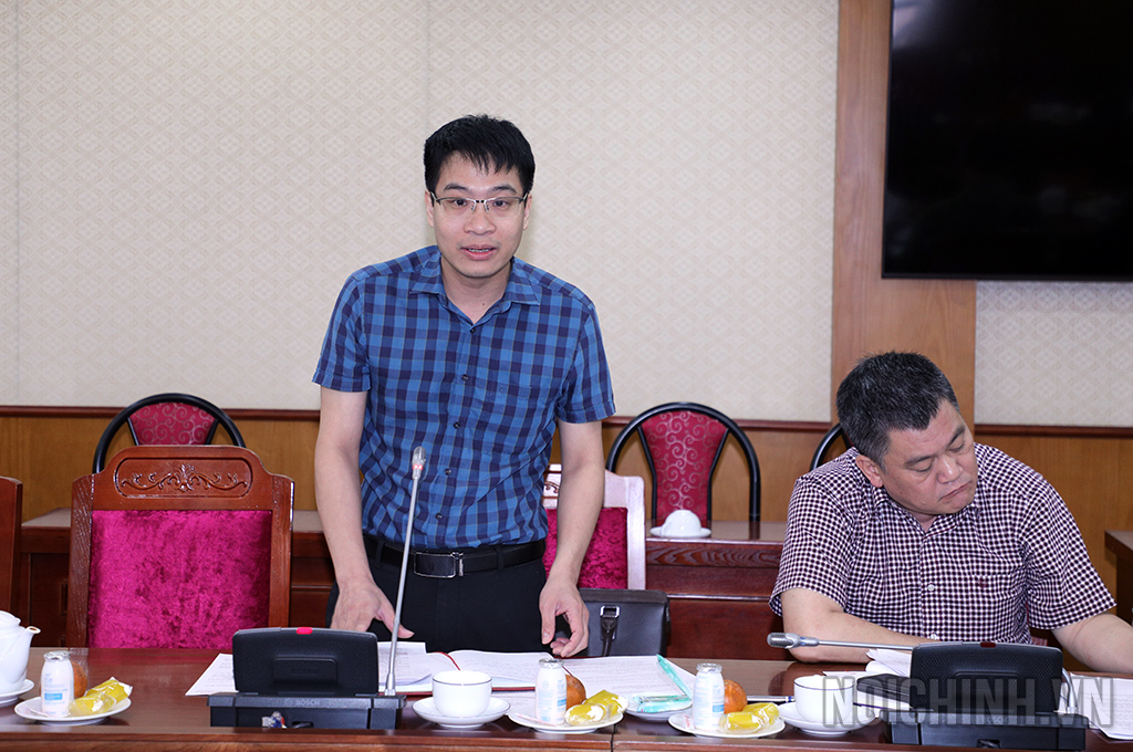 Đồng chí Trương Khánh Hải, Phó Cục trưởng Cục IV, Thanh tra Chính phủ