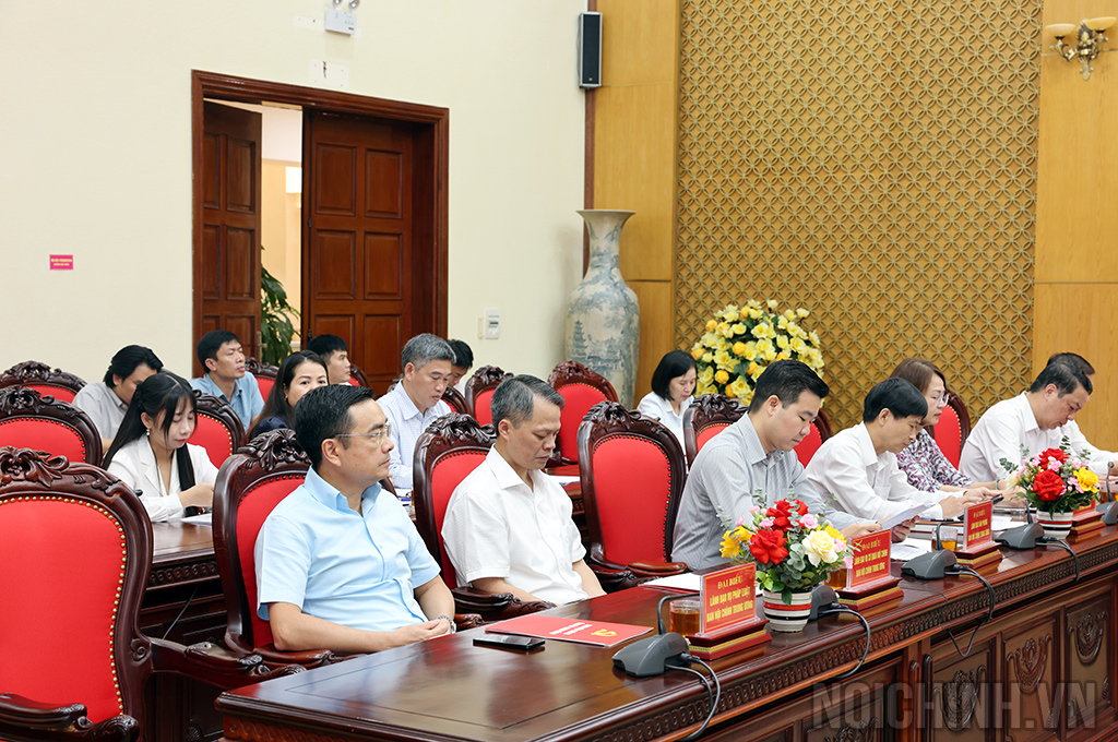 Các đại biểu tham dự Hội nghị