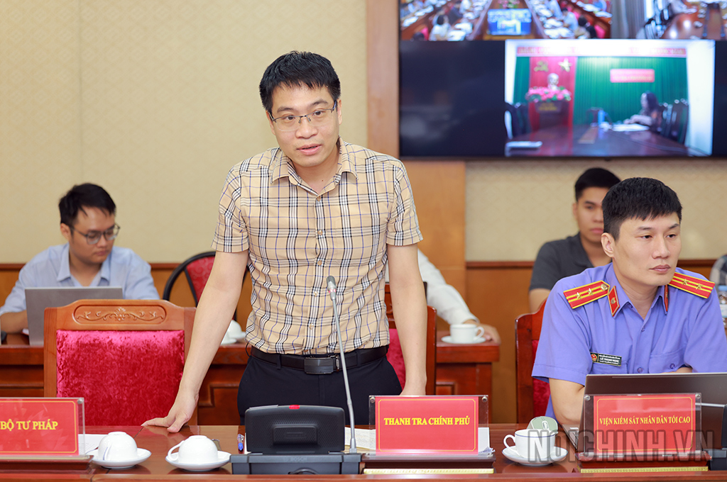 Đồng chí Trương Khánh Hải, Phó Cục trưởng Cục IV, Thanh tra Chính phủ