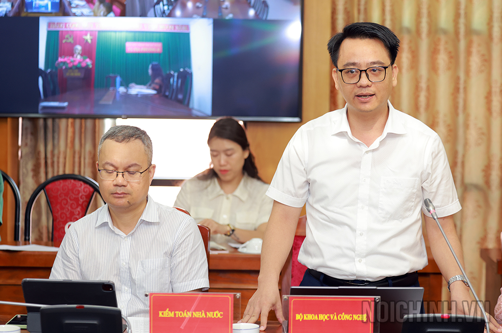 Đồng chí Cù Kim Long, Phó giám đốc TTCN, Bộ Khoa học và Công nghệ
