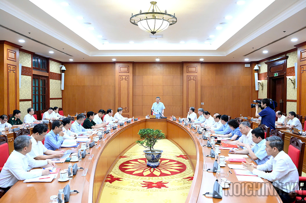 Toàn cảnh buổi làm việc