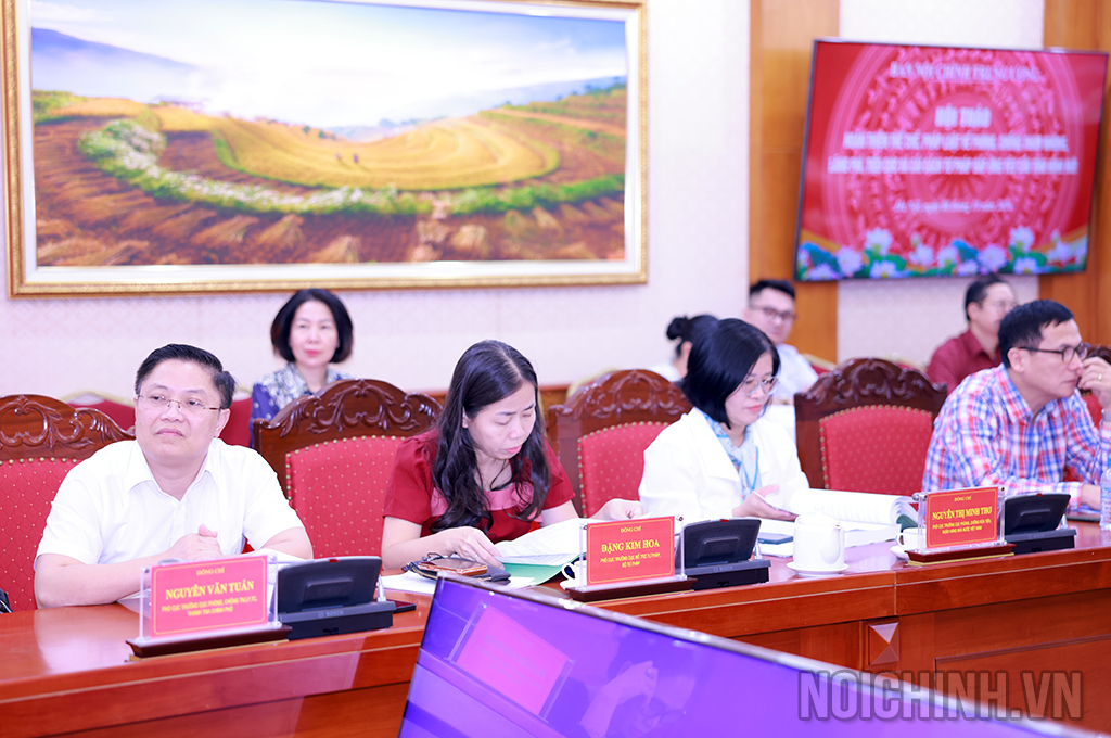 Đại biểu tham dự Hội thảo