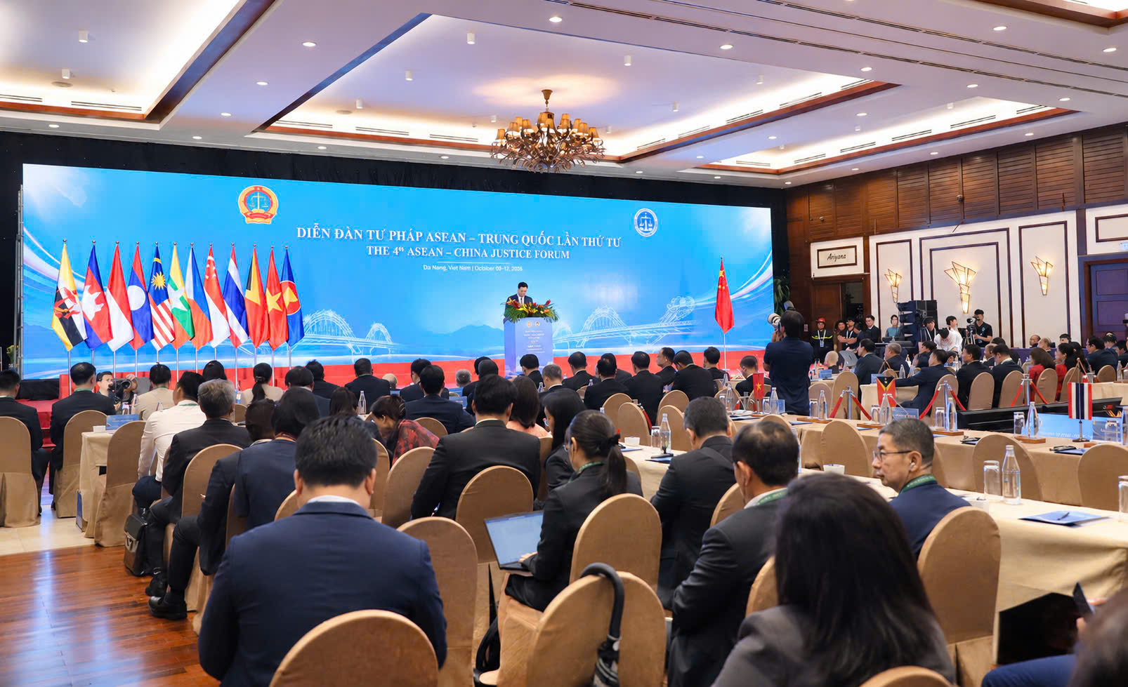 Toàn cảnh phiên khai mạc Diễn đàn Tư pháp ASEAN - Trung Quốc lần thứ tư