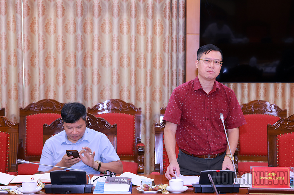 Đồng chí Nguyễn Quang Dũng, Phó Vụ trưởng Vụ Cải cách tư pháp, Ban Nội chính Trung ương
